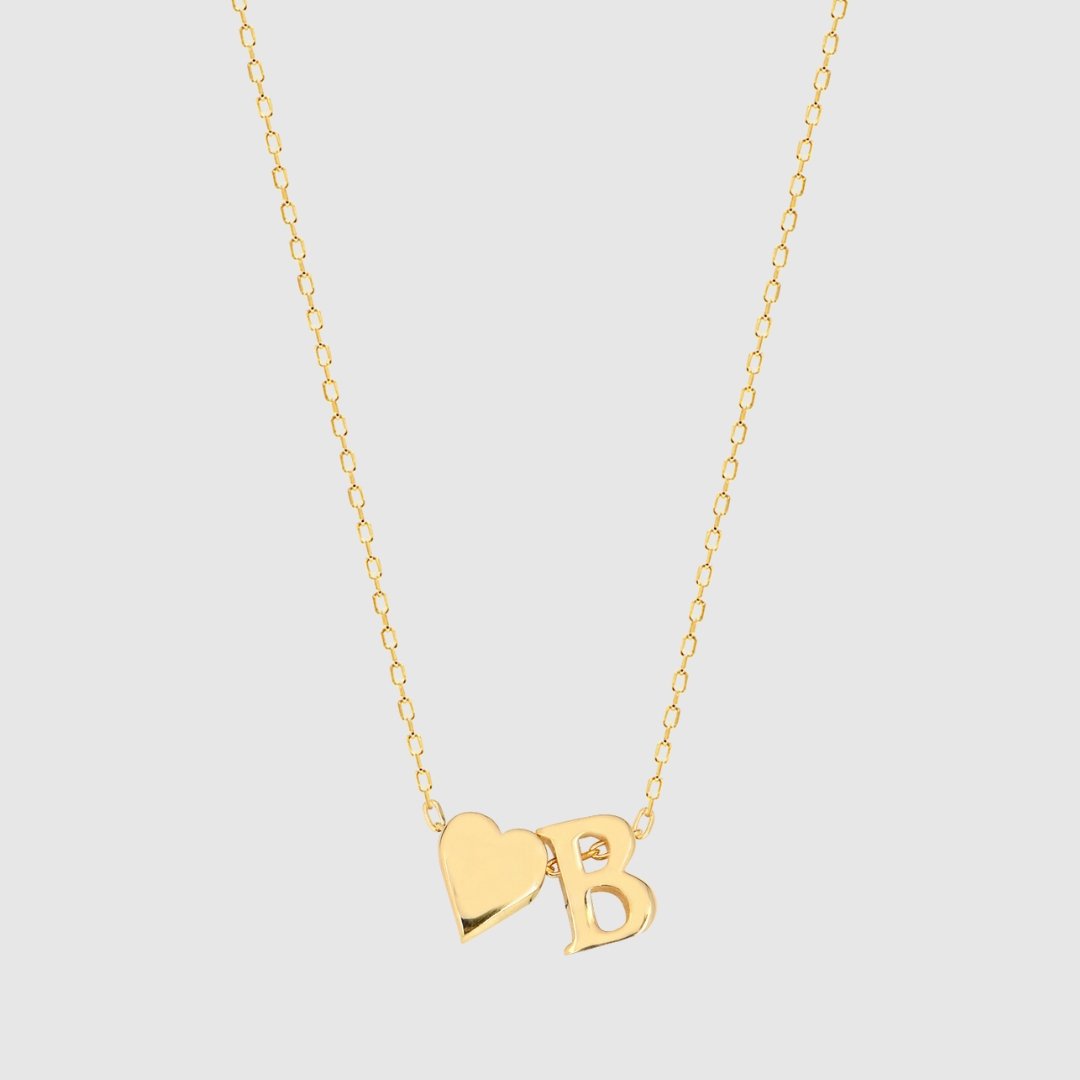 Heart letter chain