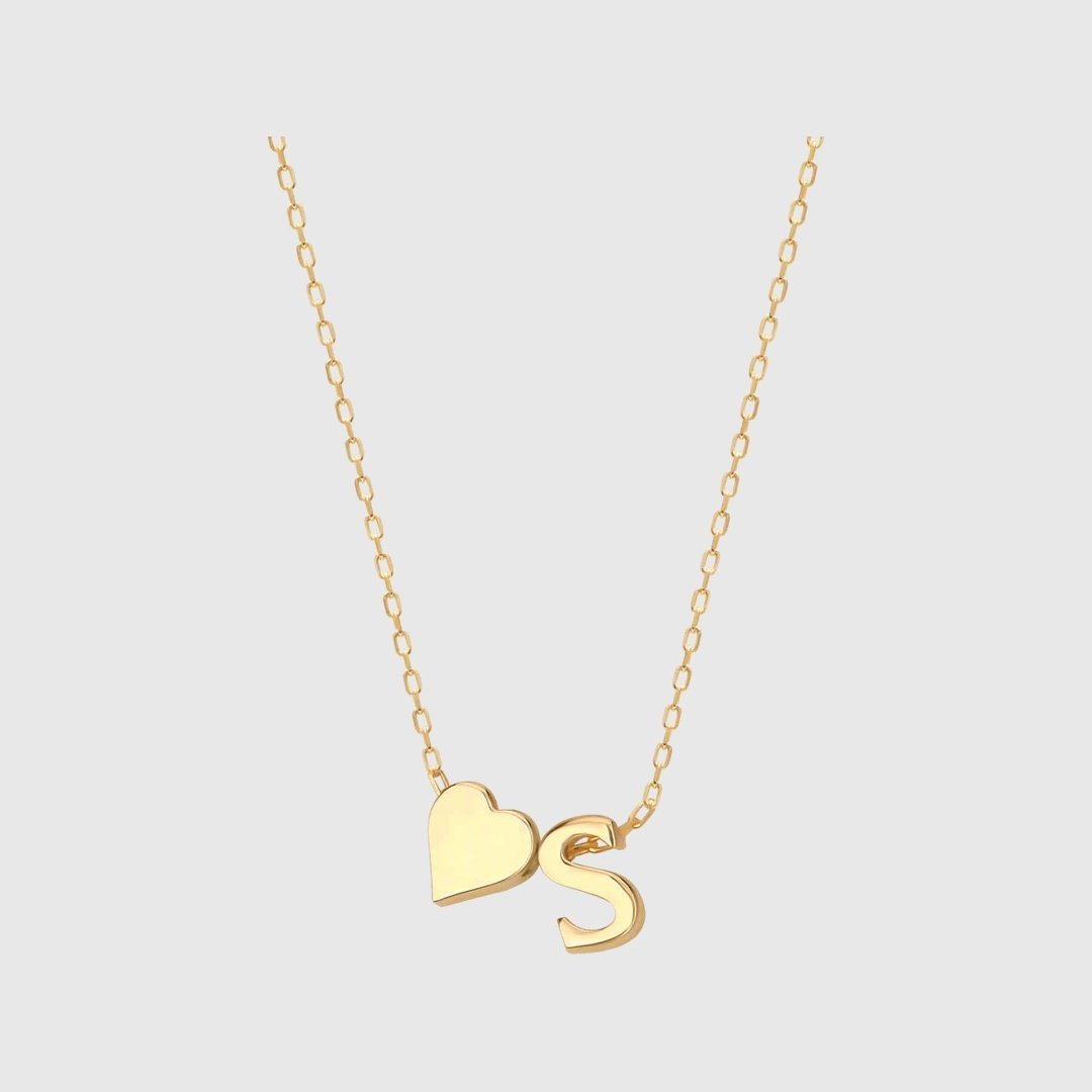 Heart letter chain