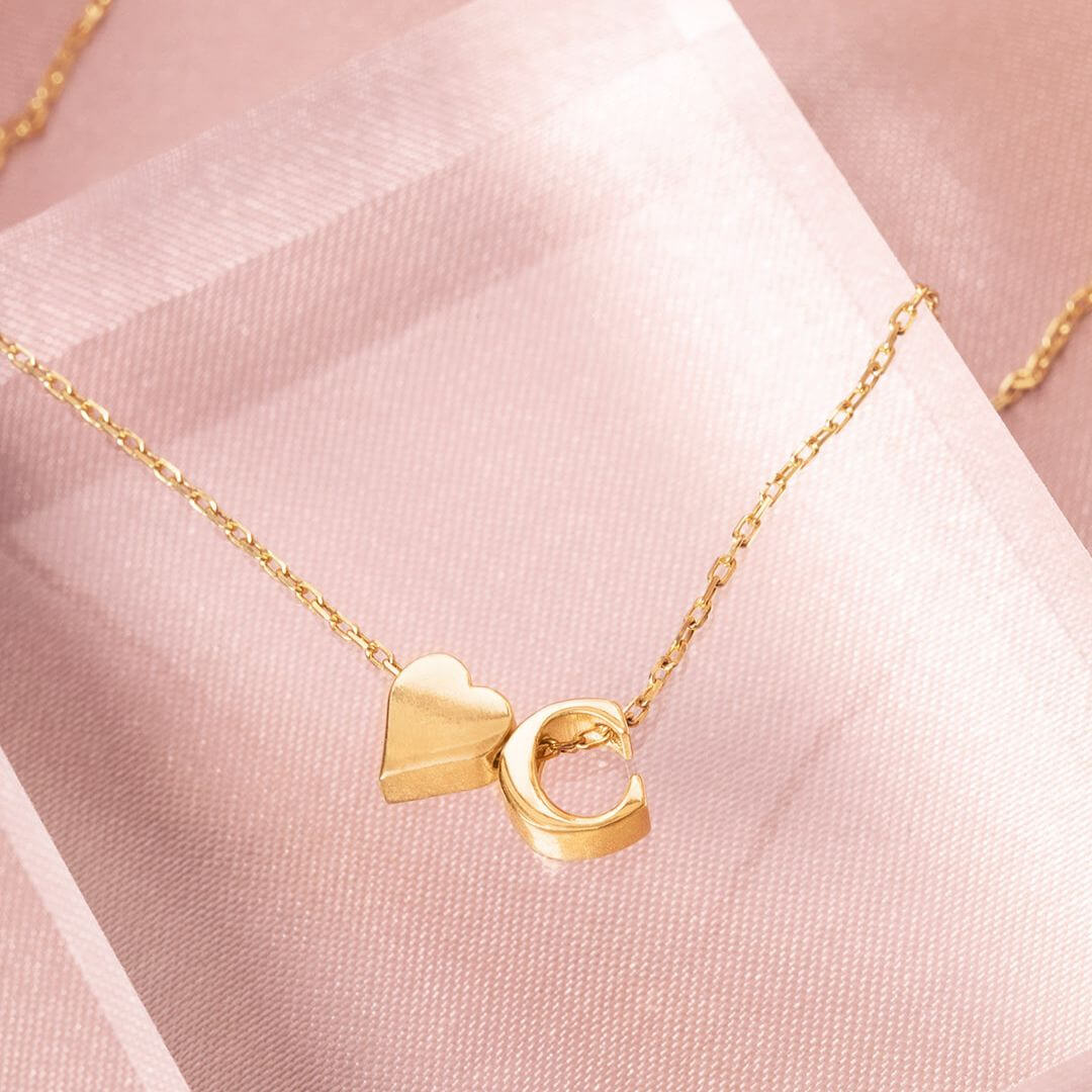Heart letter chain