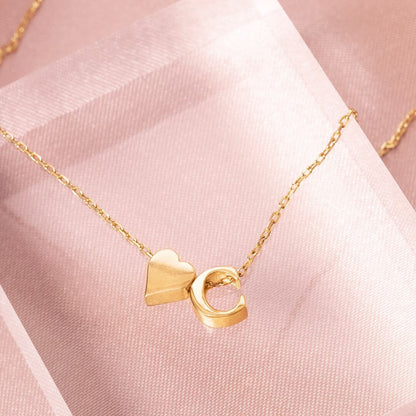 Heart letter chain