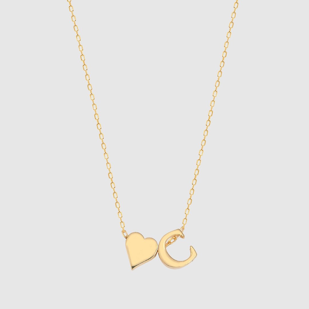 Heart letter chain