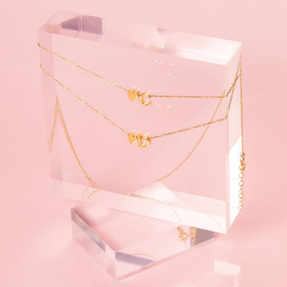 Heart letter chain