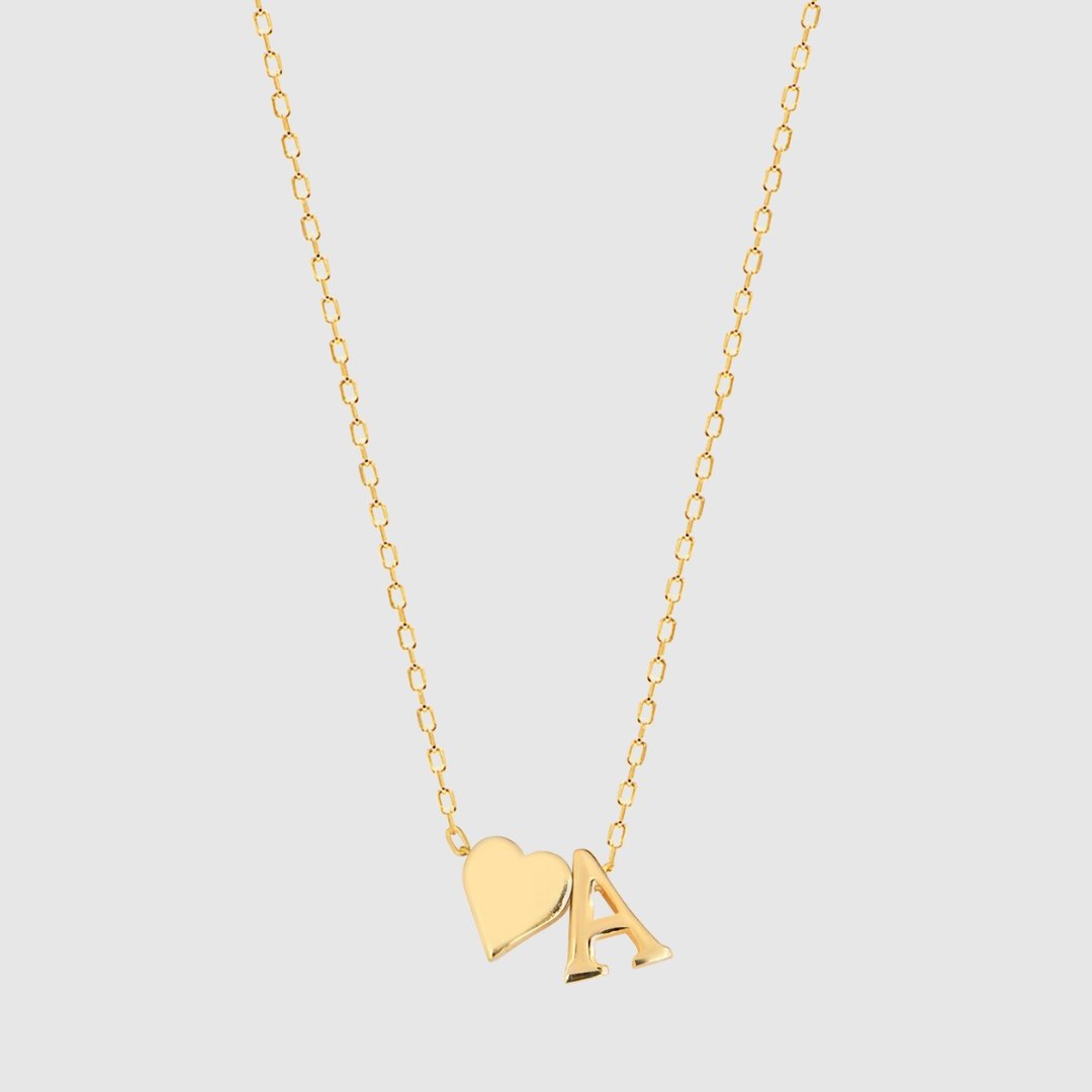 Heart letter chain