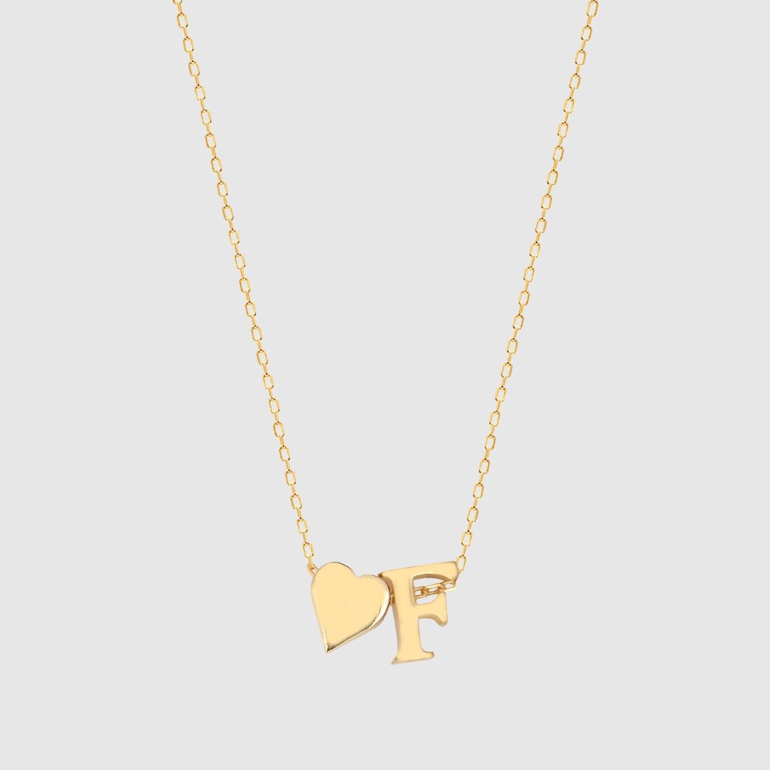 Heart letter chain