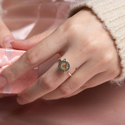Rotating Planet Anxiety Ring