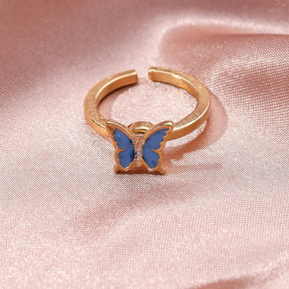 Butterfly Anxiety Ring