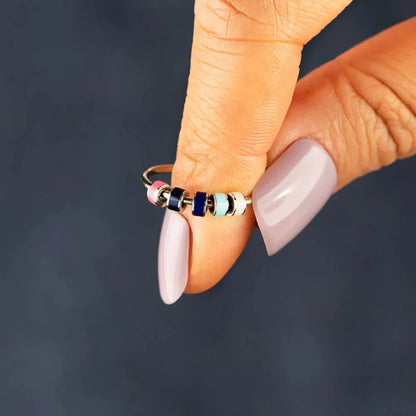 Ring Anxiety With Colored Beads