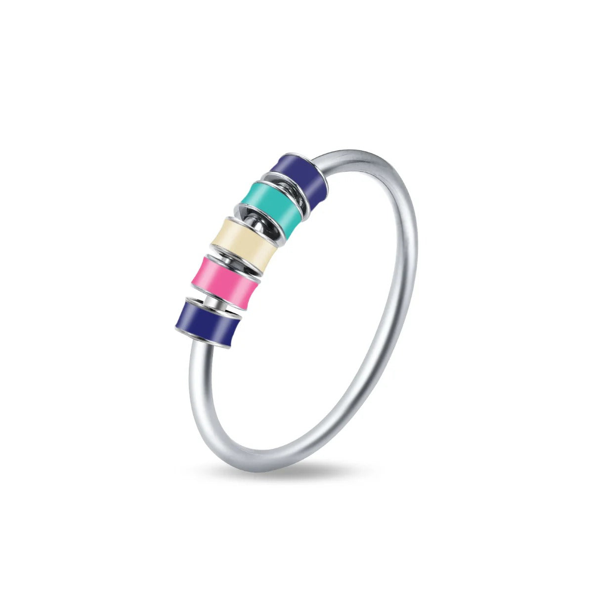 Ring Anxiety With Colored Beads